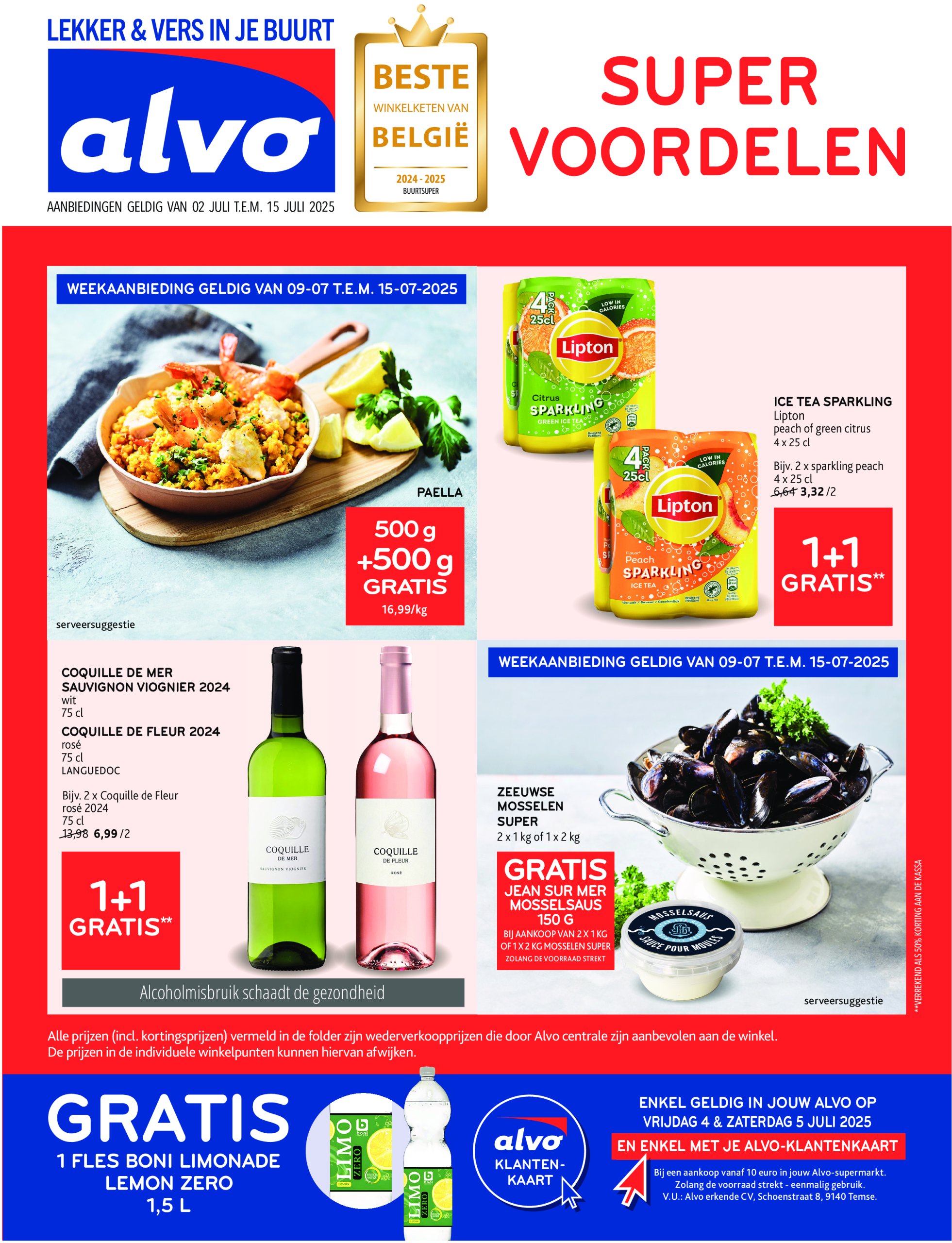 alvo - Alvo folder geldig vanaf 02/07 - 15/07 - page: 1