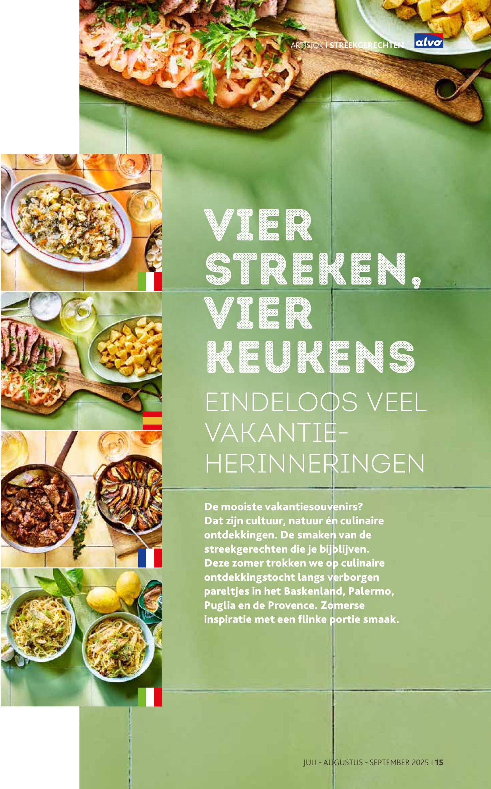 alvo - Alvo - Artisjok folder geldig vanaf 01/08 - 30/09 - page: 15 alvo - Alvo - Artisjok folder geldig vanaf 01/08 - 30/09 - page: 15