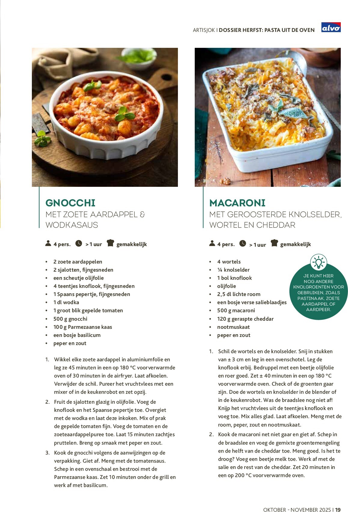 alvo - Alvo - Artisjok folder geldig vanaf 01/10 - 30/11 - page: 19
