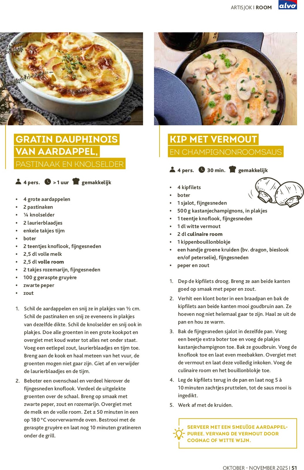 alvo - Alvo - Artisjok folder geldig vanaf 01/10 - 30/11 - page: 51