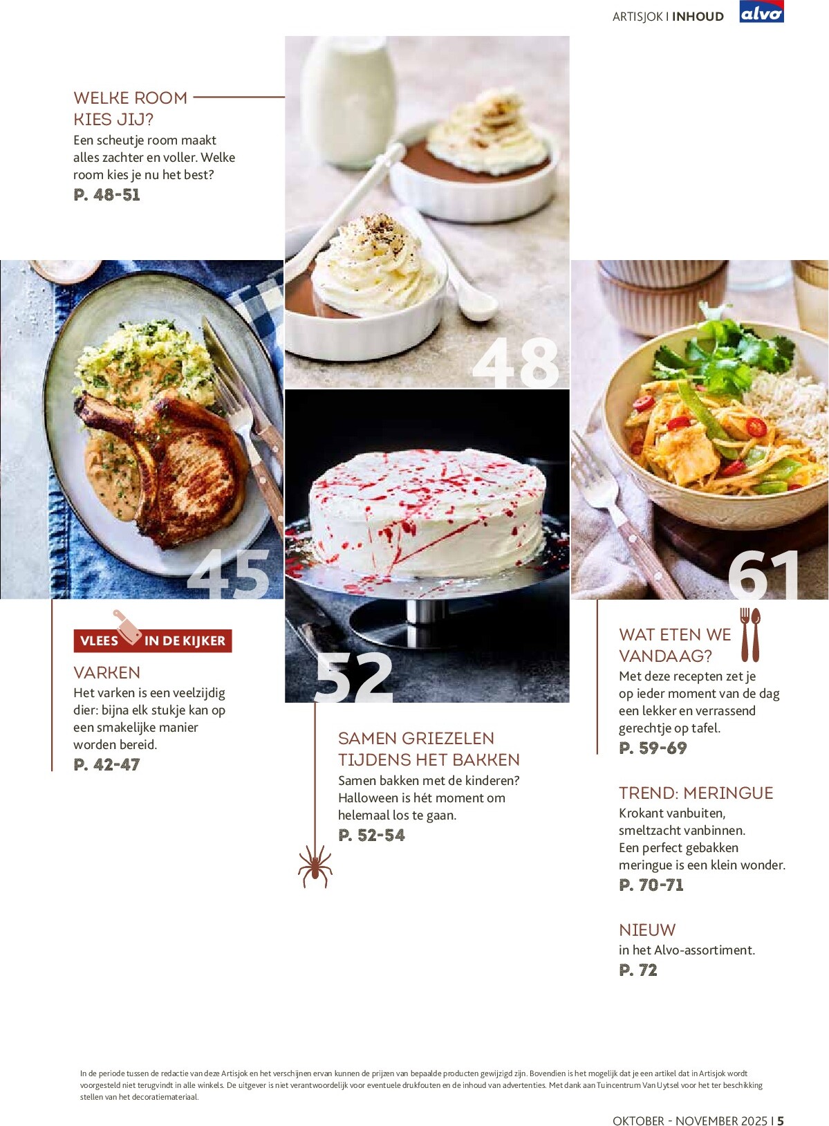 alvo - Alvo - Artisjok folder geldig vanaf 01/10 - 30/11 - page: 5