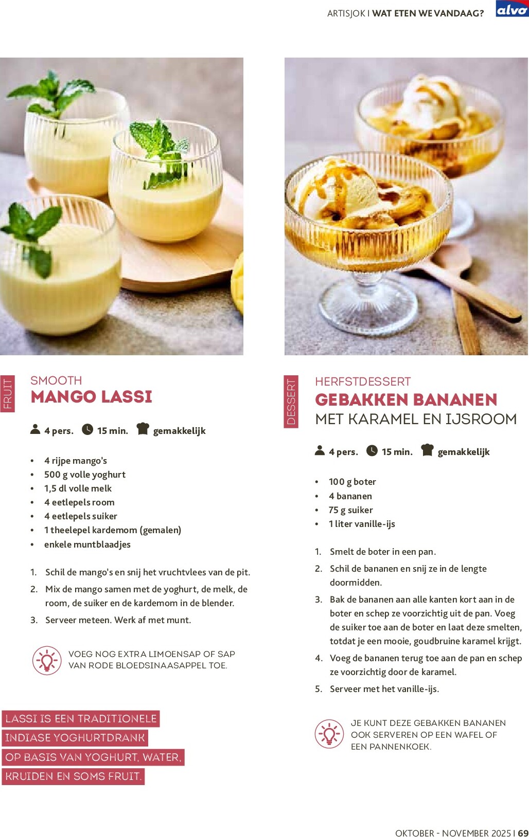 alvo - Alvo - Artisjok folder geldig vanaf 01/10 - 30/11 - page: 69