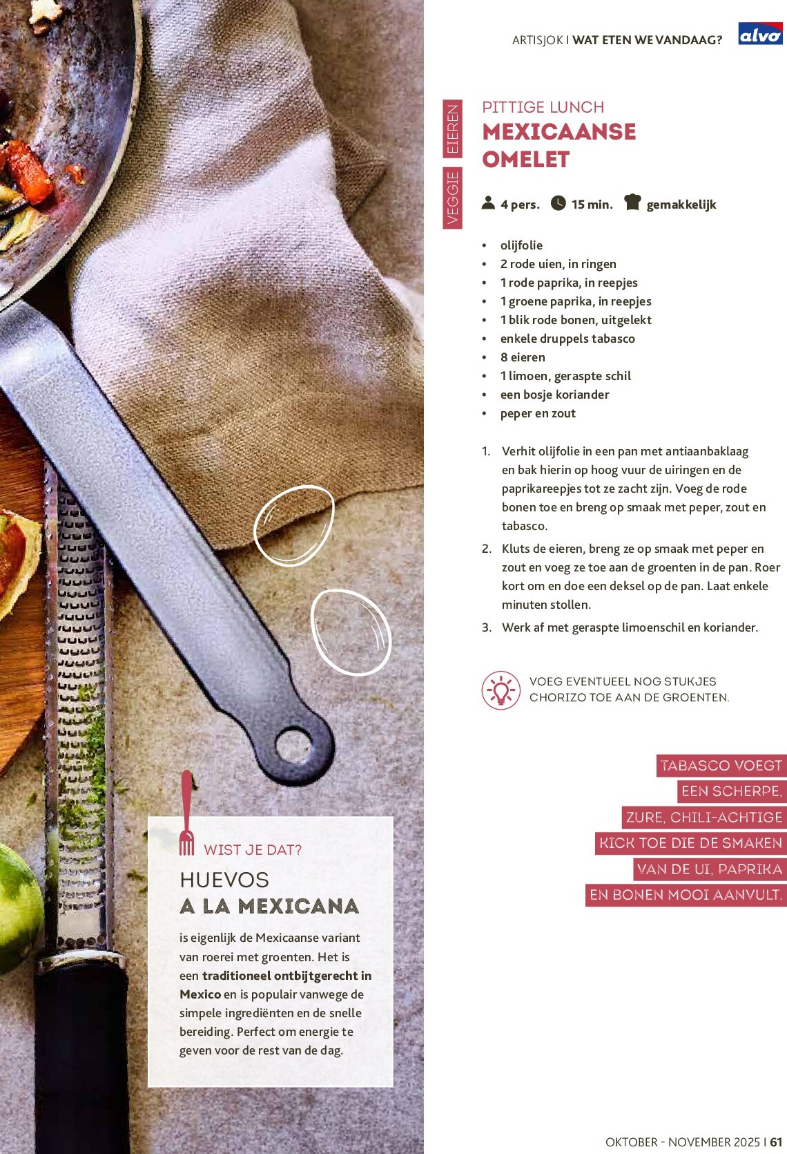 alvo - Alvo - Artisjok folder geldig vanaf 01/10 - 30/11 - page: 61