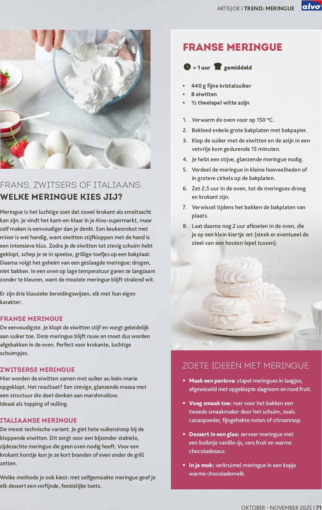 alvo - Alvo - Artisjok folder geldig vanaf 01/10 - 30/11 - page: 71