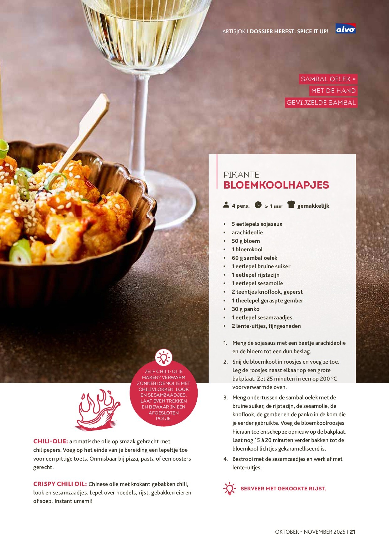 alvo - Alvo - Artisjok folder geldig vanaf 01/10 - 30/11 - page: 21