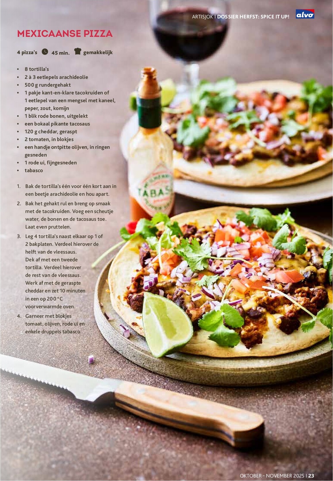 alvo - Alvo - Artisjok folder geldig vanaf 01/10 - 30/11 - page: 23