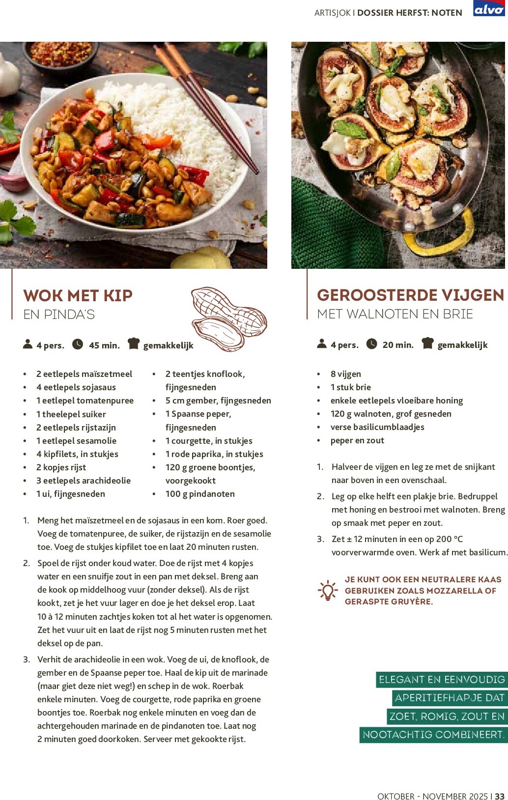 alvo - Alvo - Artisjok folder geldig vanaf 01/10 - 30/11 - page: 33
