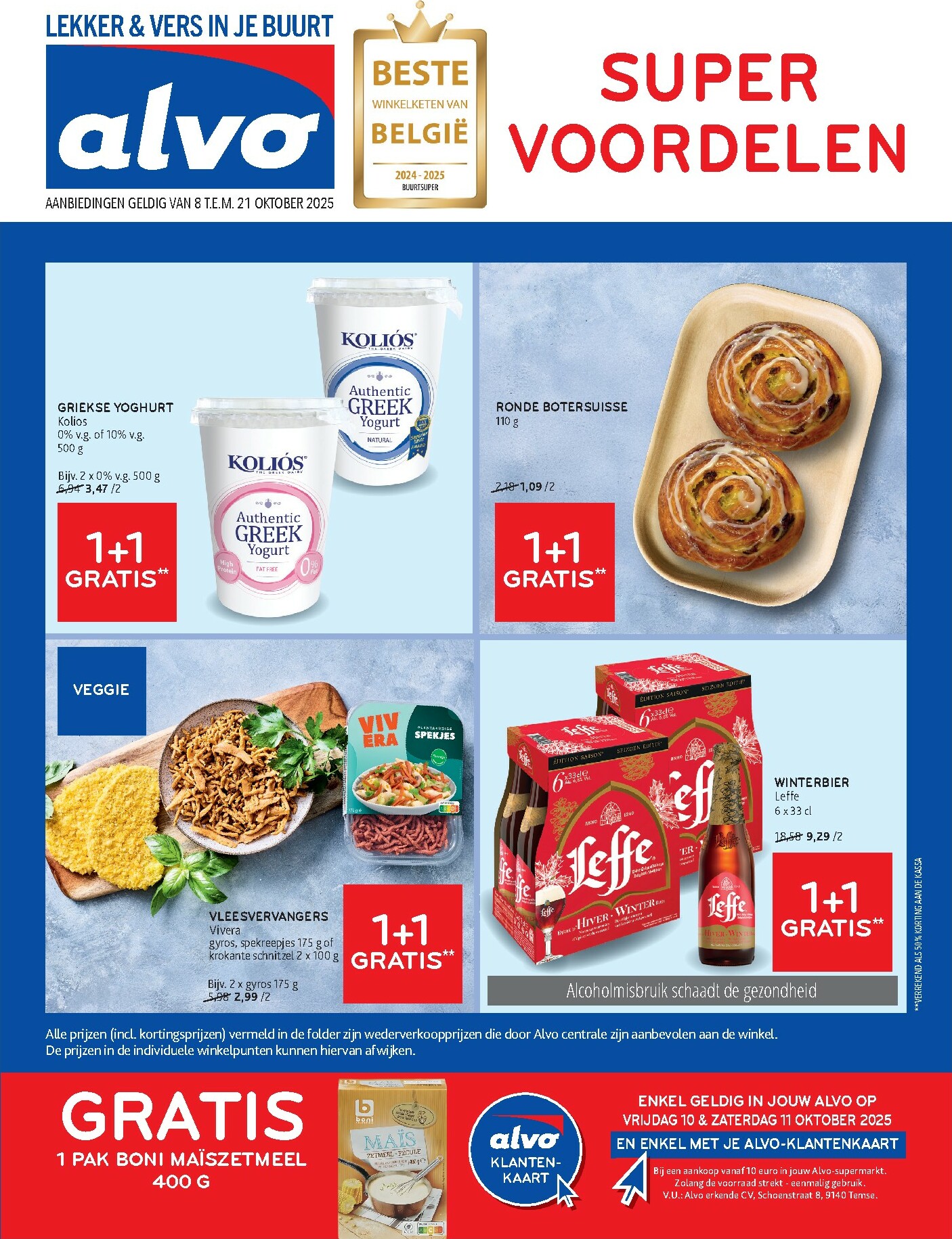 alvo - Alvo folder geldig vanaf 08/10 - 21/10