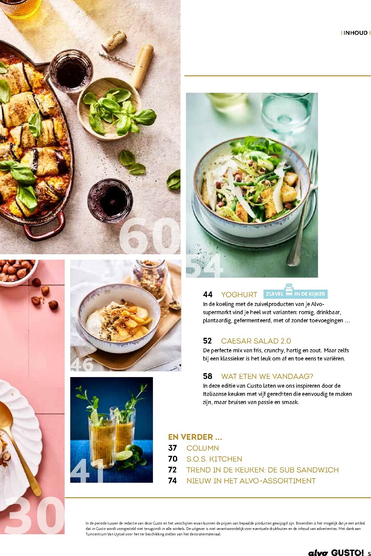alvo - De Alvo - Gusto folder geldig vanaf 01/01 t/m 31/03 - page: 5