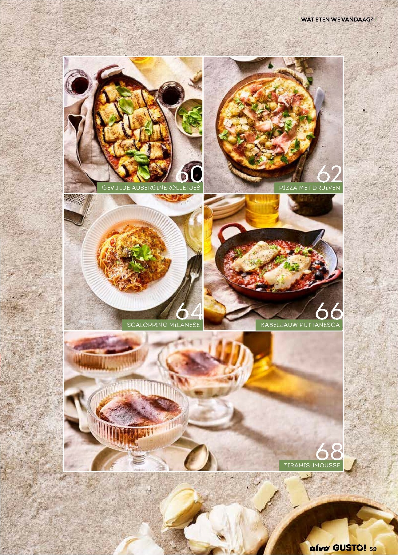 alvo - De Alvo - Gusto folder geldig vanaf 01/01 t/m 31/03 - page: 59