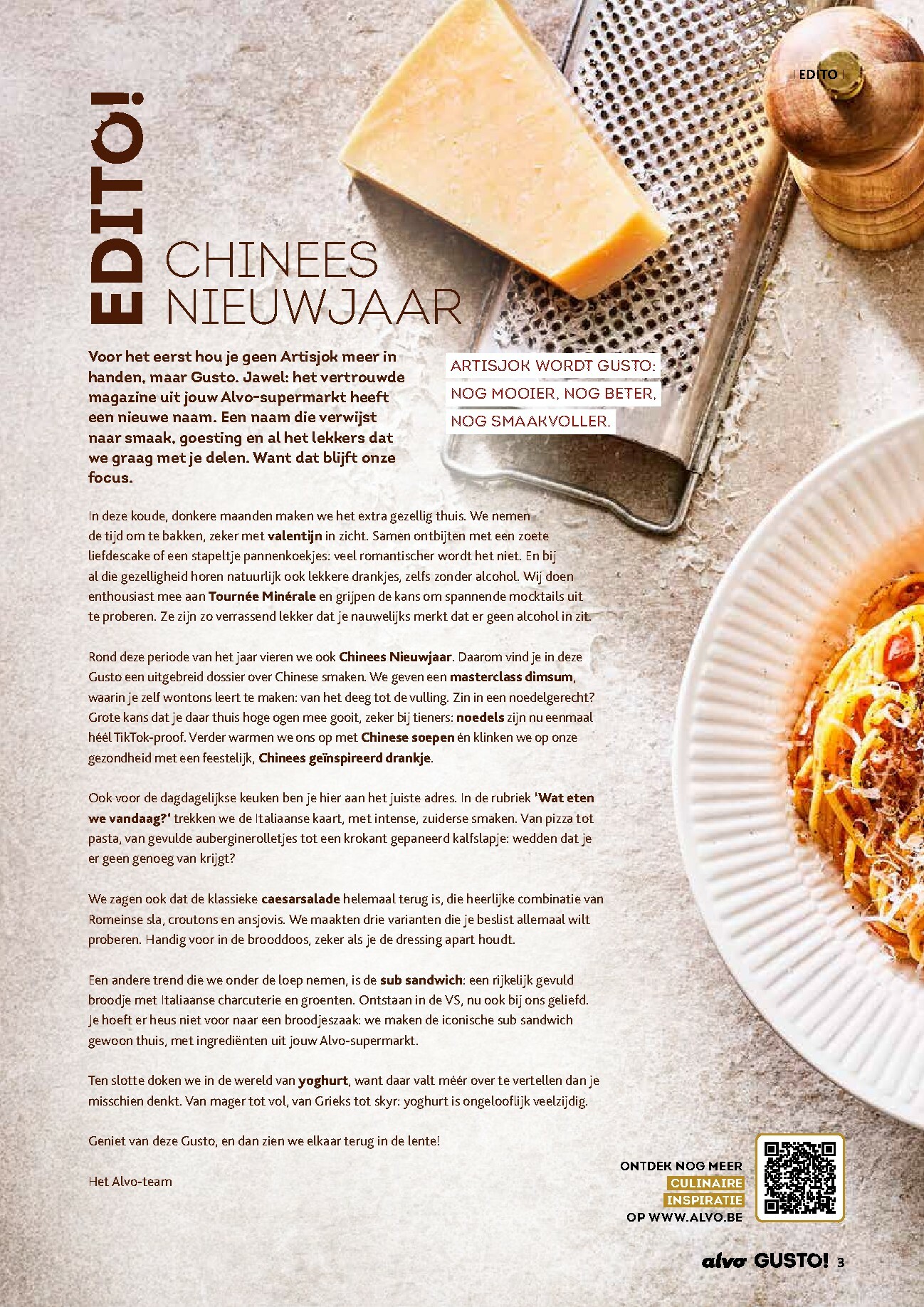 alvo - De Alvo - Gusto folder geldig vanaf 01/01 t/m 31/03 - page: 3
