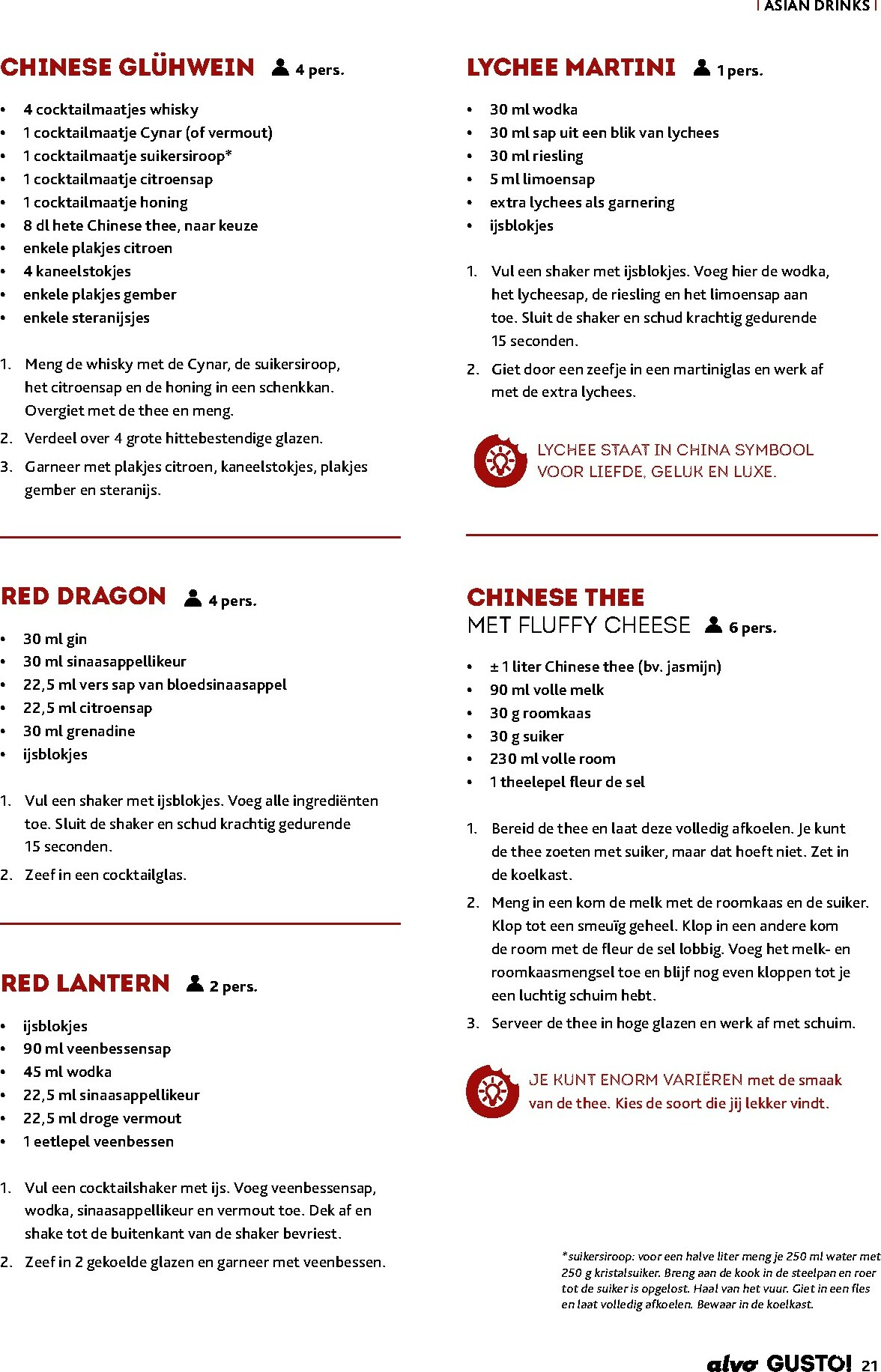 alvo - De Alvo - Gusto folder geldig vanaf 01/01 t/m 31/03 - page: 21