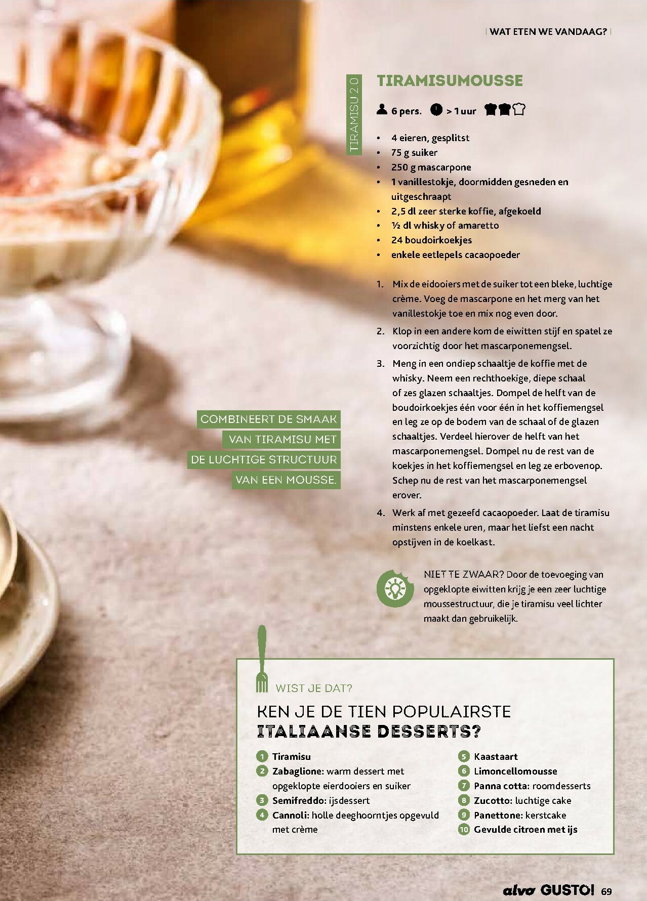 alvo - De Alvo - Gusto folder geldig vanaf 01/01 t/m 31/03 - page: 69