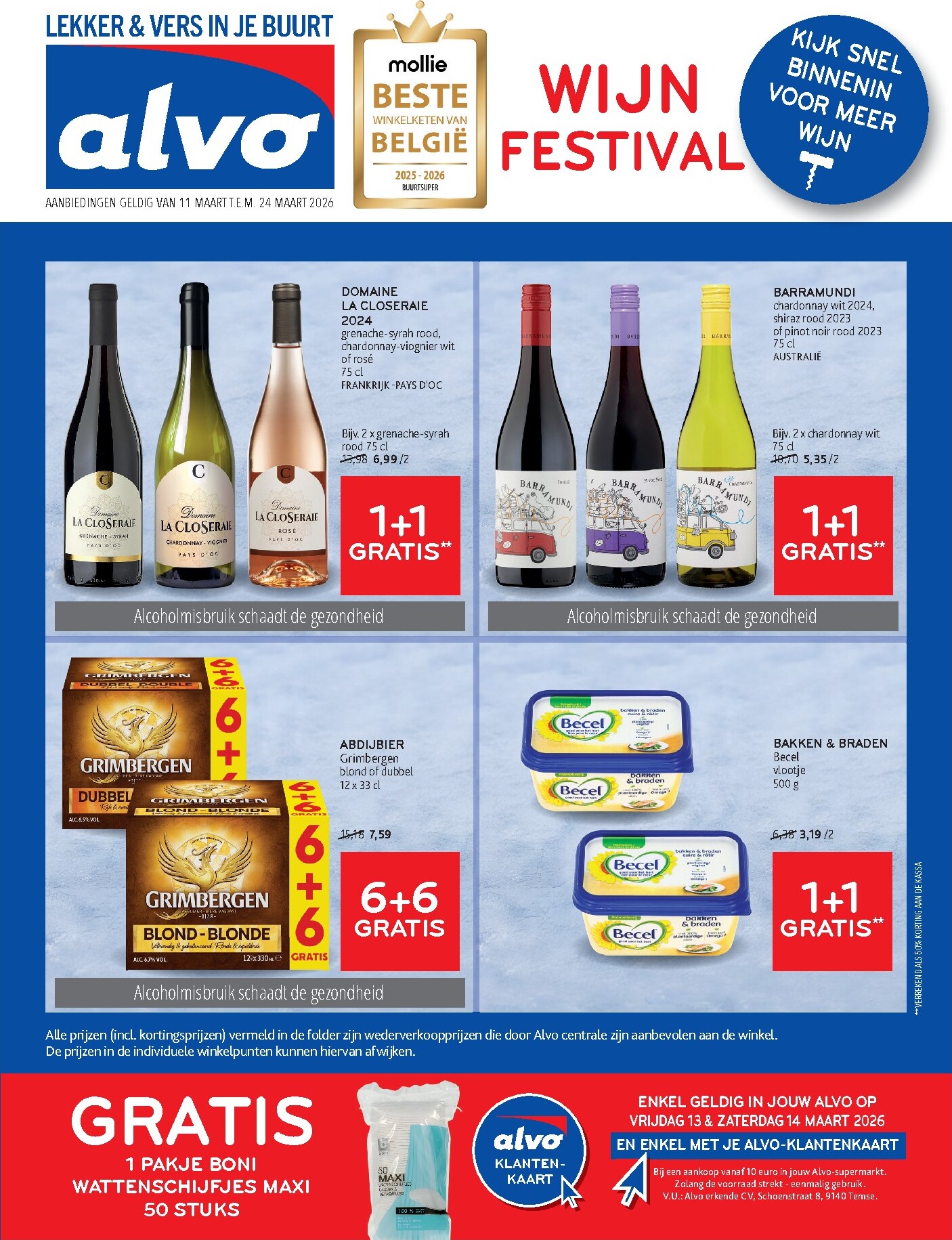 alvo - De Alvo folder geldig vanaf 11/03/2026 t/m 24/03/2026 - page: 1