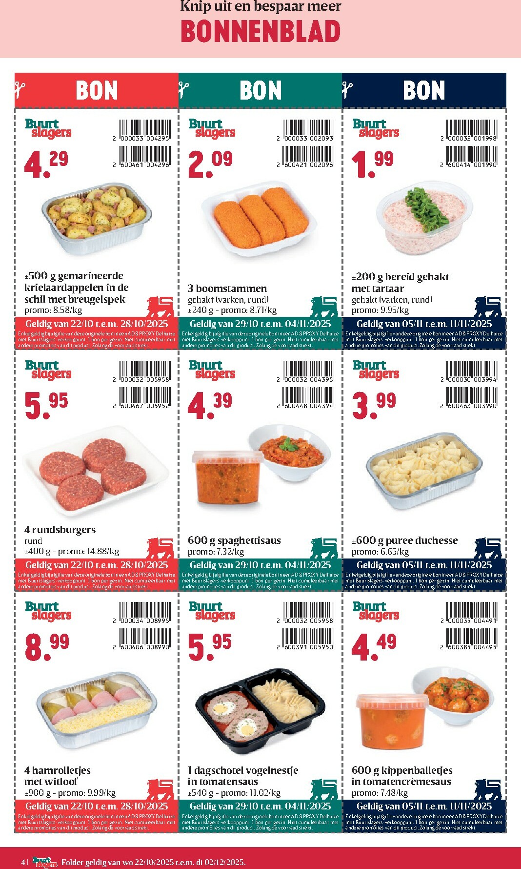 buurtslagers - De Buurtslagers folder geldig vanaf 22/10 t/m 02/12 - page: 4