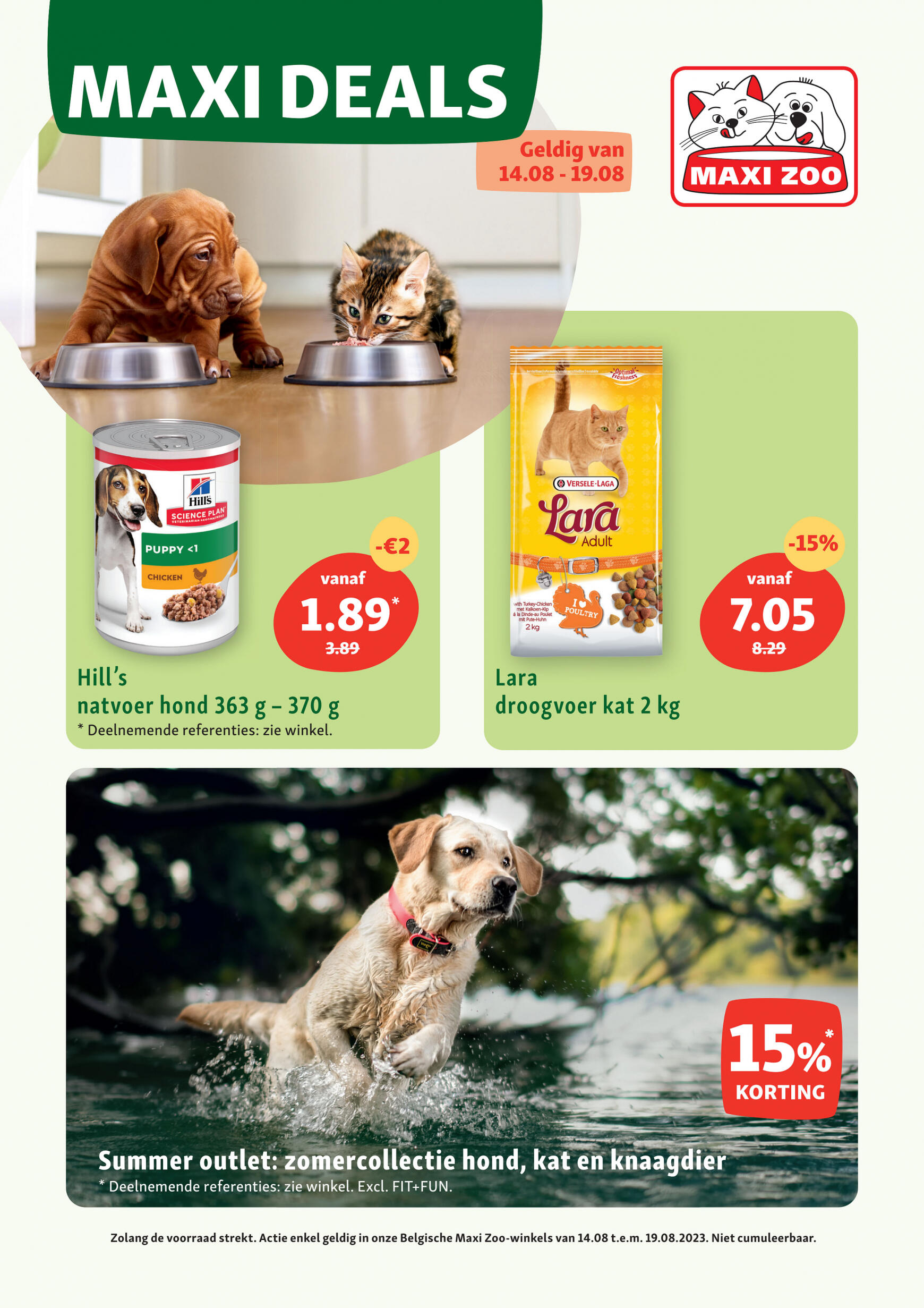 maxizoo - Maxizoo folder van Maandag 14.08.