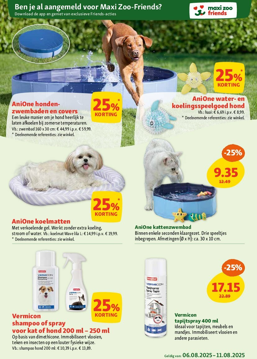 maxizoo - Maxizoo folder geldig vanaf 06/08 - 11/08 - page: 11