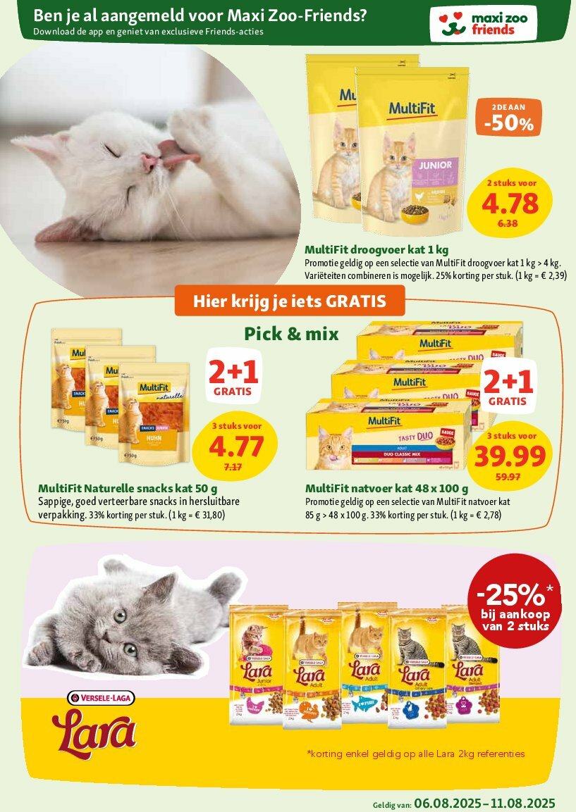 maxizoo - Maxizoo folder geldig vanaf 06/08 - 11/08 - page: 4