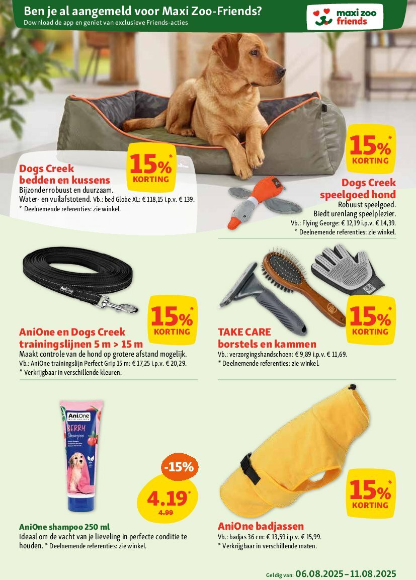 maxizoo - Maxizoo folder geldig vanaf 06/08 - 11/08 - page: 10
