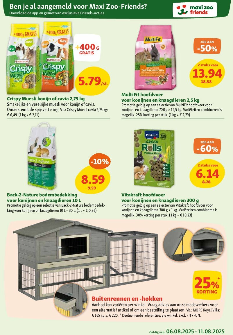 maxizoo - Maxizoo folder geldig vanaf 06/08 - 11/08 - page: 14