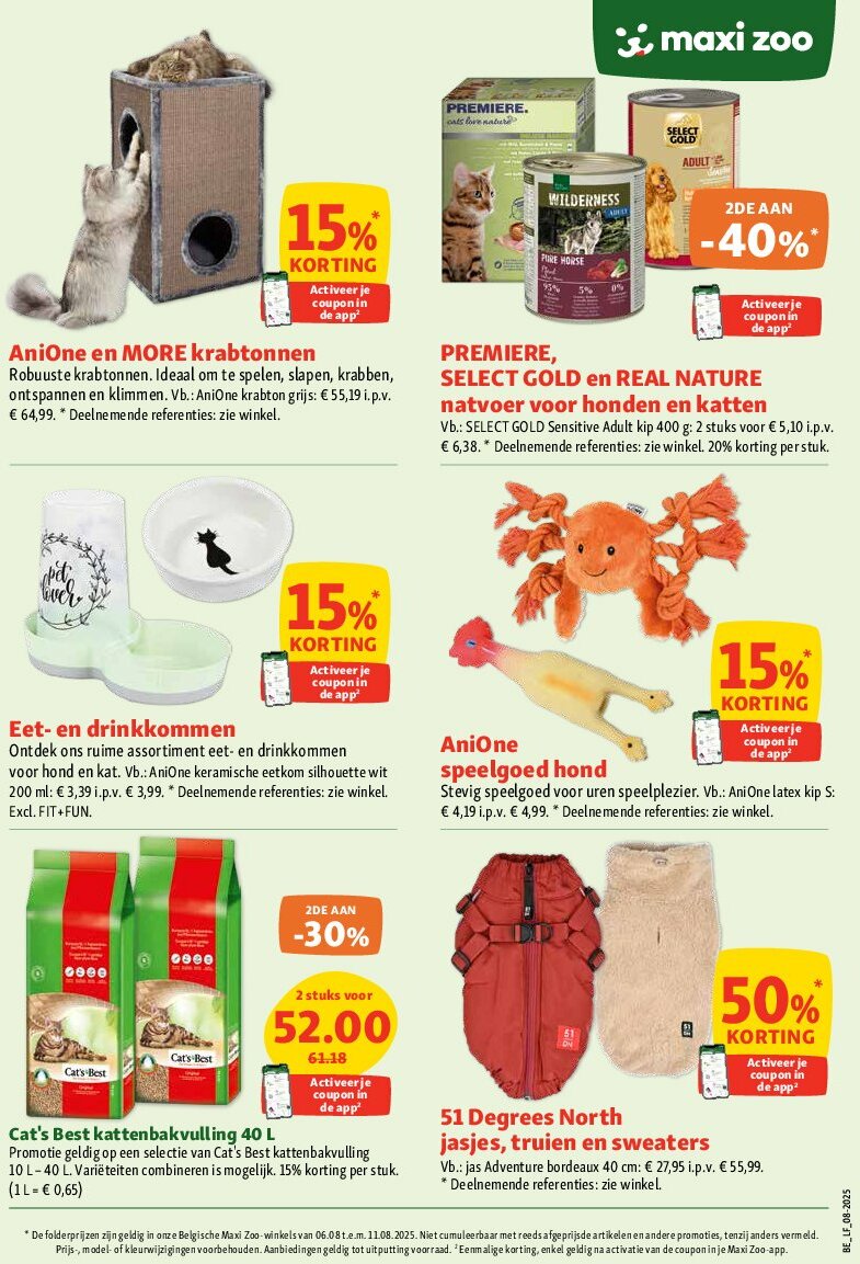 maxizoo - Maxizoo folder geldig vanaf 06/08 - 11/08 - page: 16