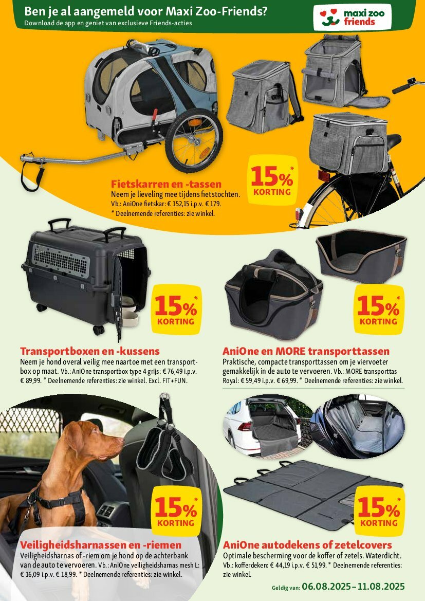 maxizoo - Maxizoo folder geldig vanaf 06/08 - 11/08 - page: 12