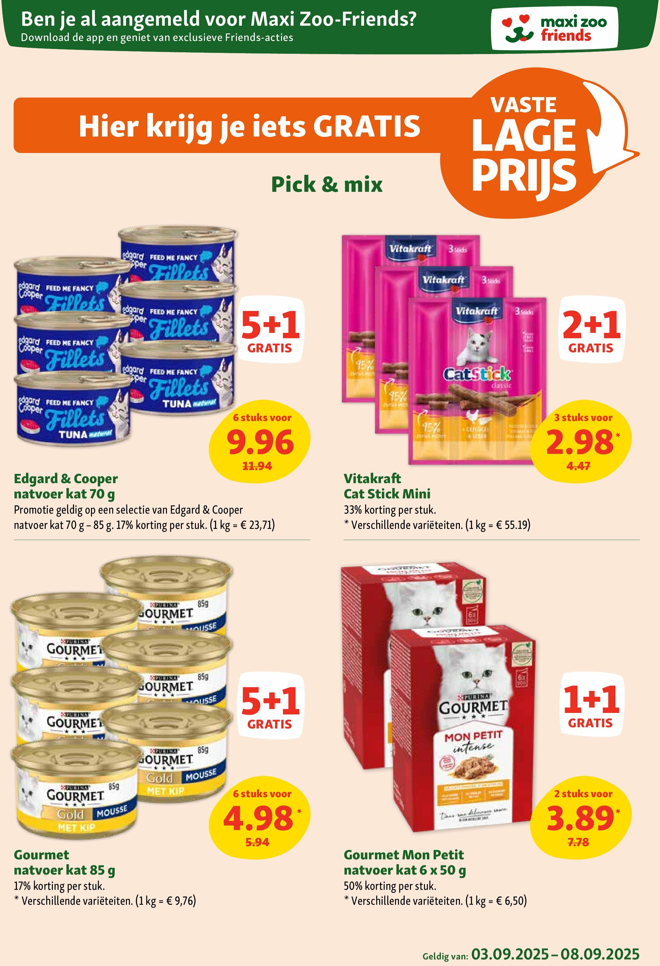 maxizoo - Maxizoo folder geldig vanaf 03/09 - 08/09 - page: 2