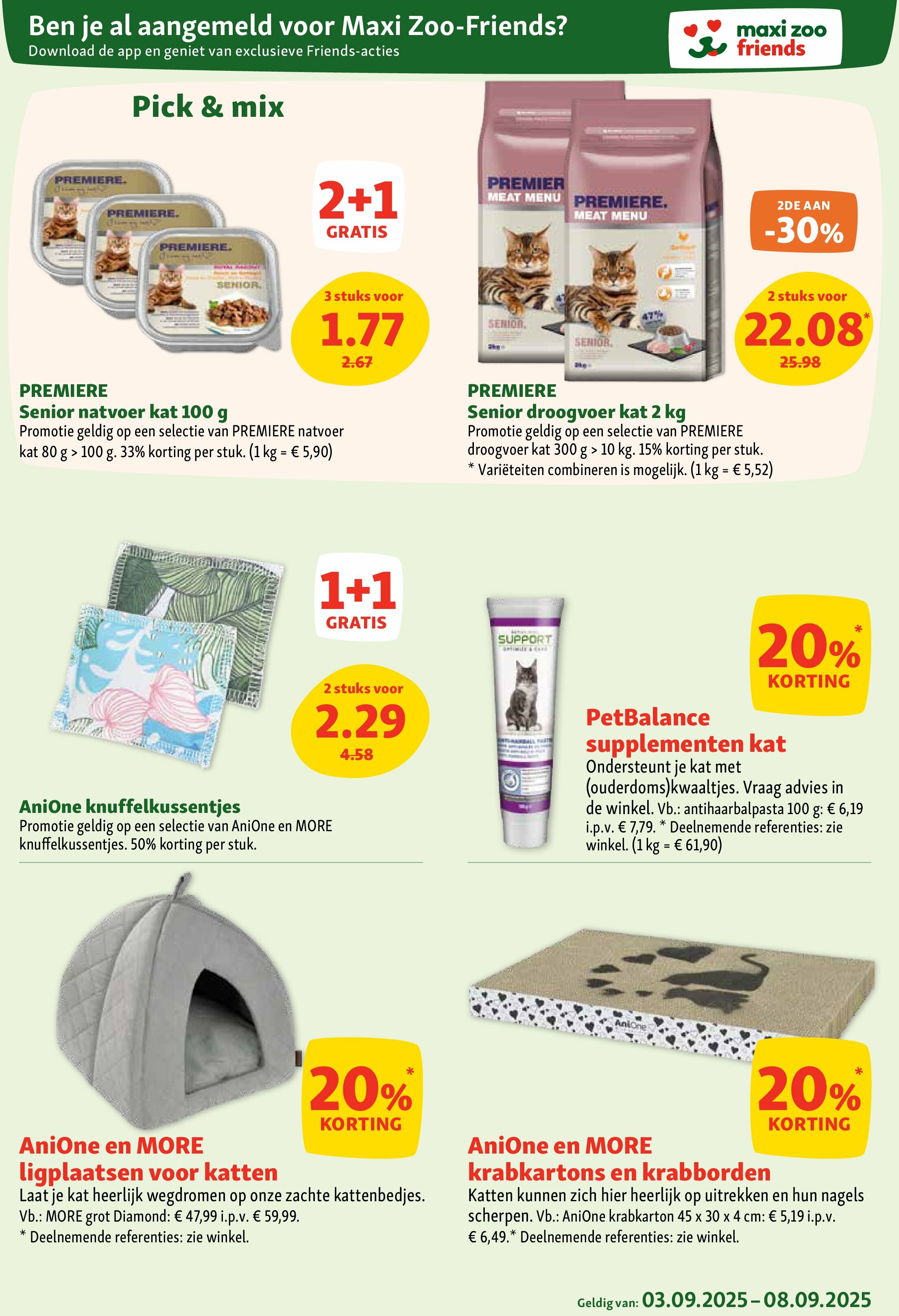 maxizoo - Maxizoo folder geldig vanaf 03/09 - 08/09 - page: 12