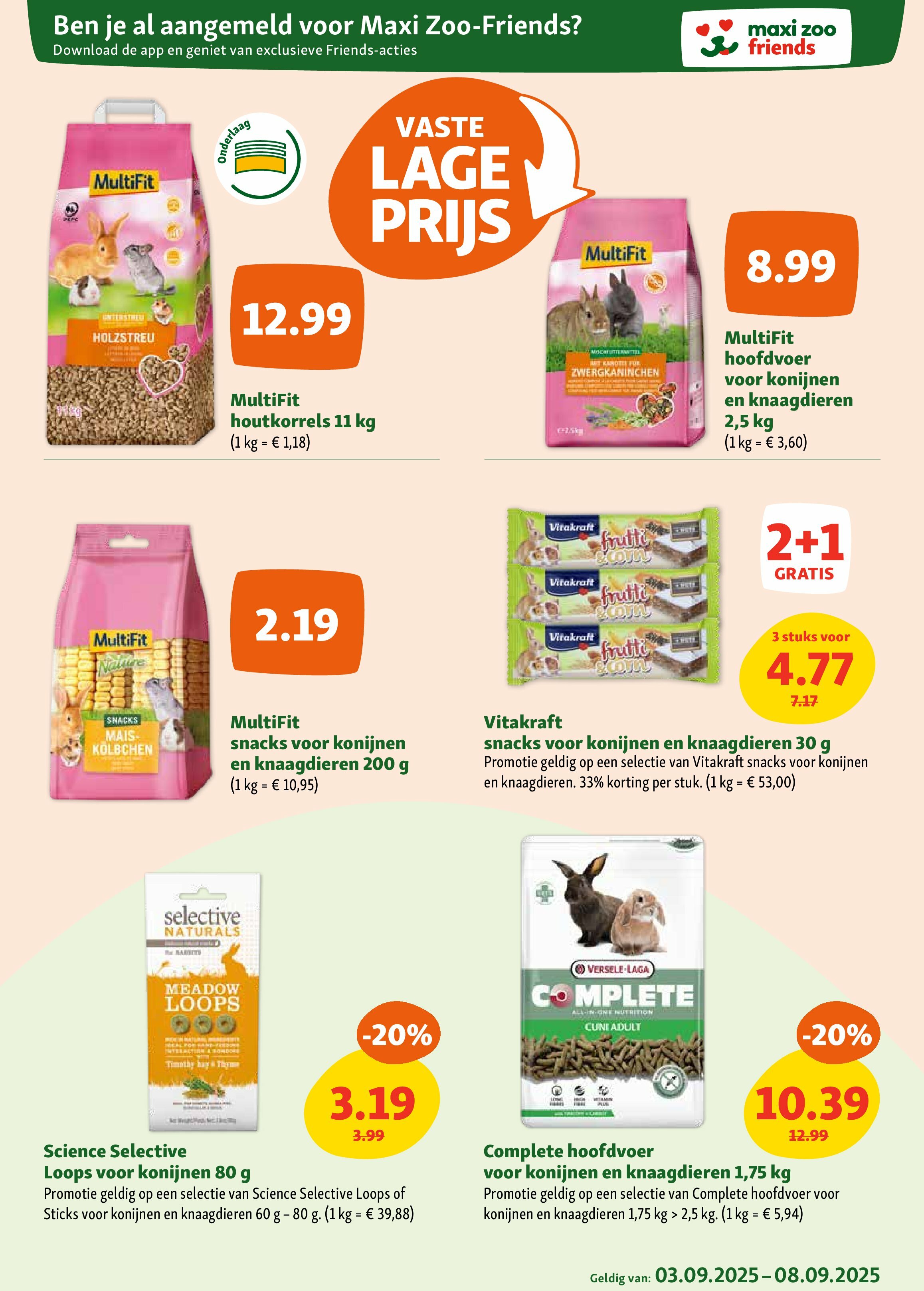 maxizoo - Maxizoo folder geldig vanaf 03/09 - 08/09 - page: 14