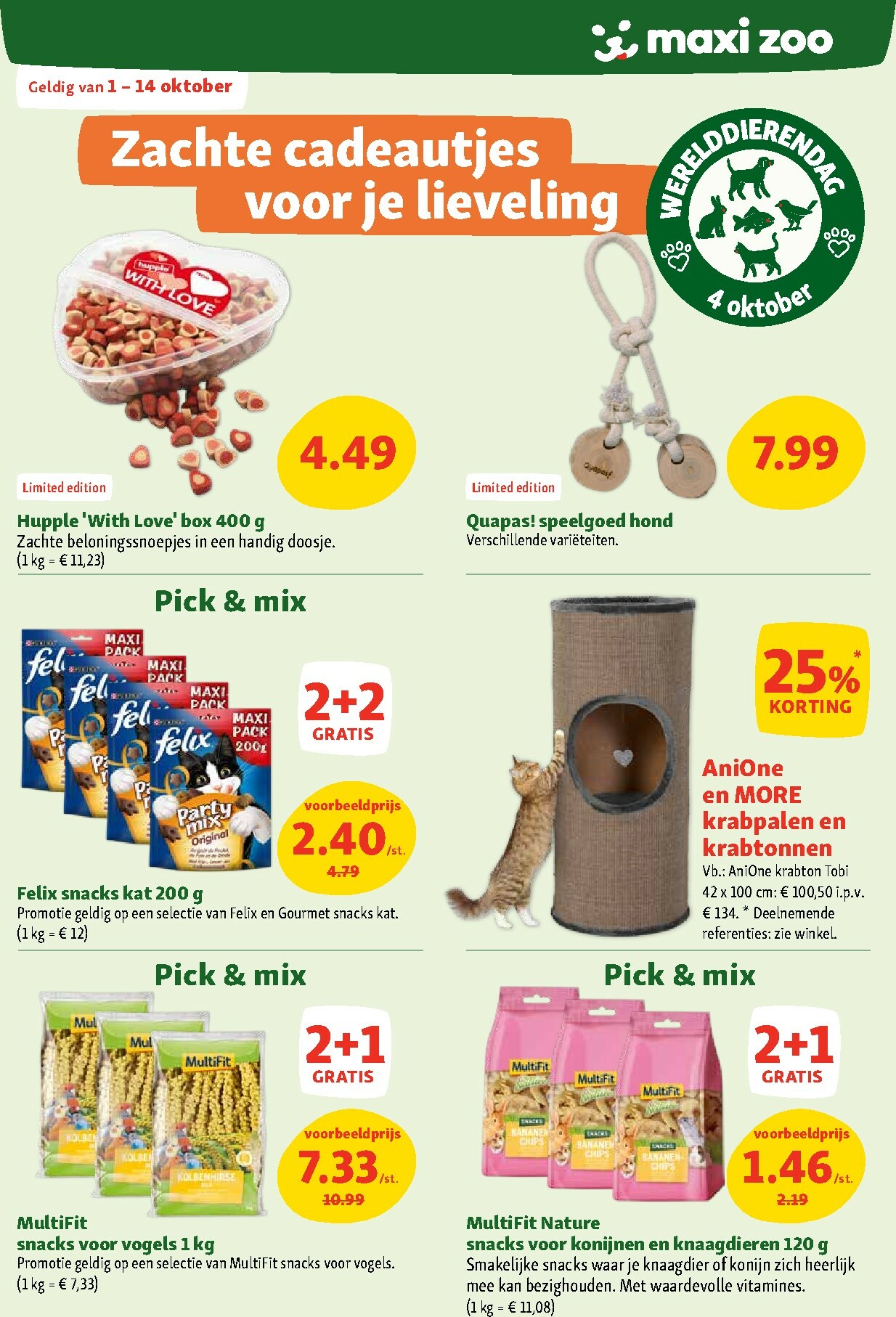 maxizoo - Maxizoo folder geldig vanaf 01/10 - 04/11 - page: 8