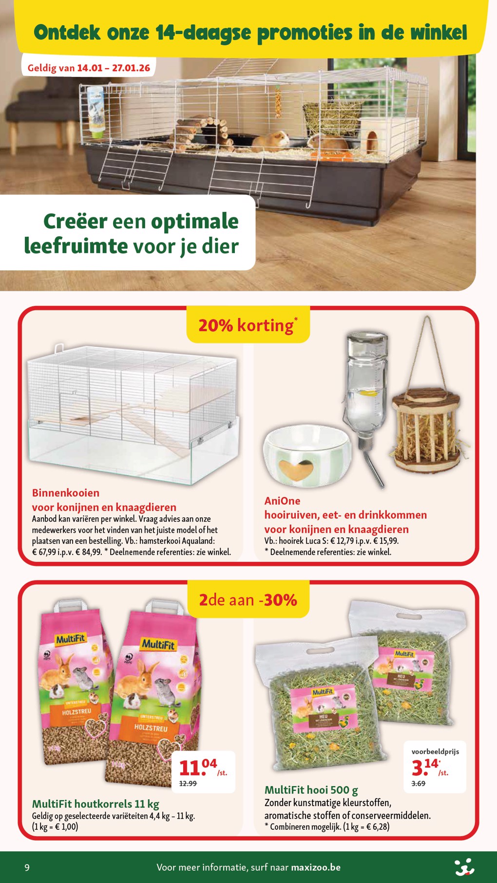 maxizoo - De Maxizoo folder geldig vanaf 07/01 t/m 03/02 - page: 9