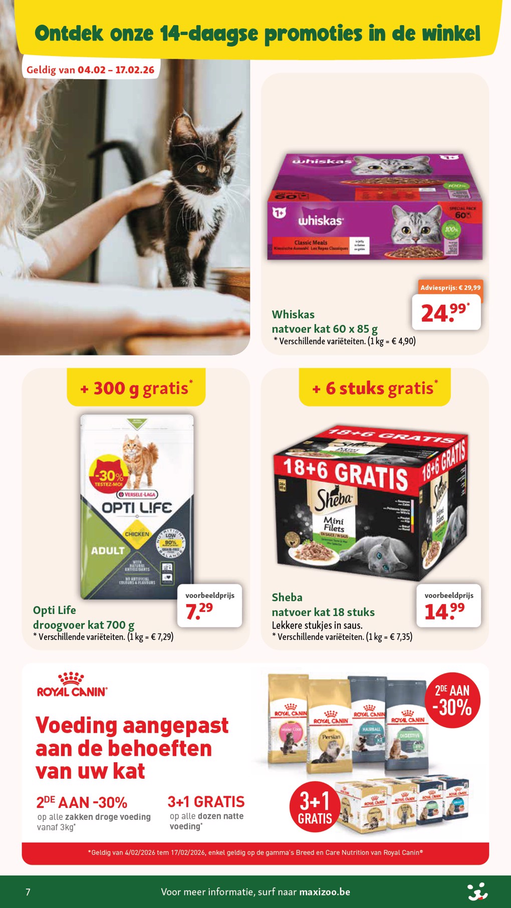 maxizoo - De Maxizoo folder geldig vanaf 04/02/2026 t/m 03/03/2026 - page: 7