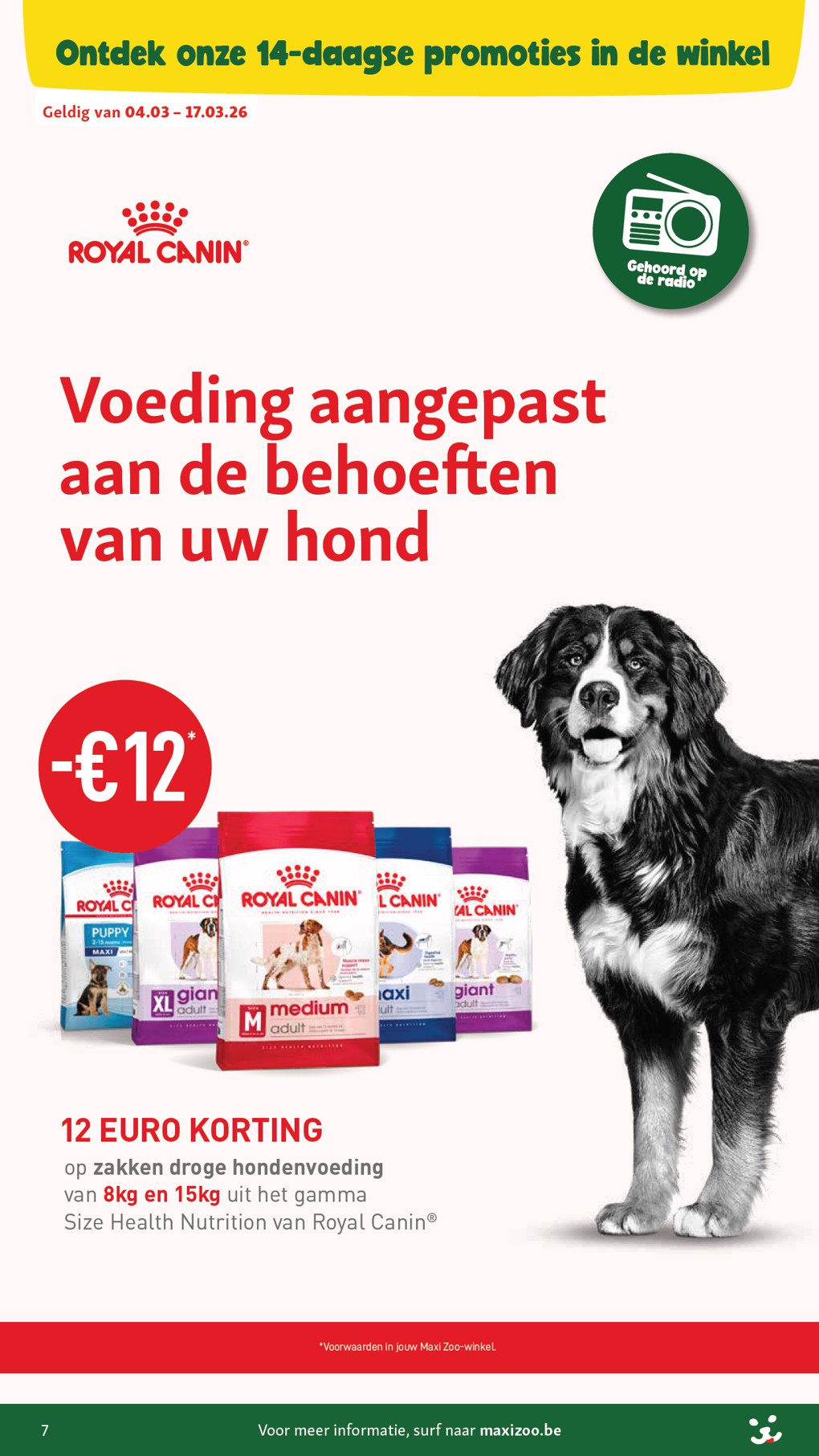 maxizoo - De Maxizoo folder geldig vanaf 04/03/2026 t/m 31/03/2026 - page: 7