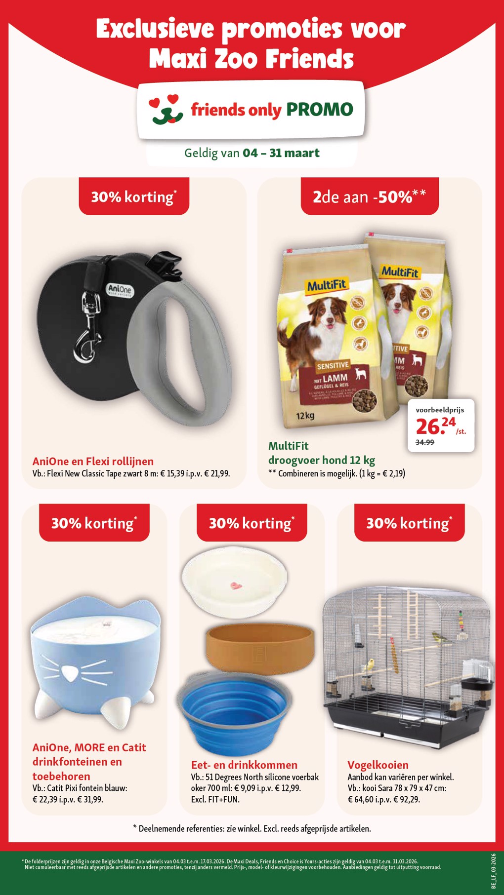 maxizoo - De Maxizoo folder geldig vanaf 04/03/2026 t/m 31/03/2026 - page: 13
