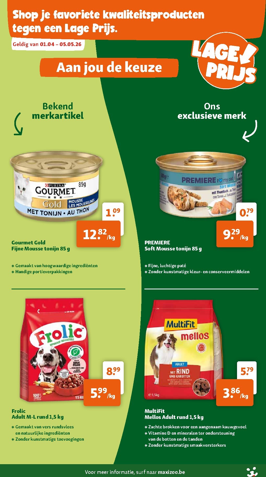 maxizoo - De Maxizoo folder geldig vanaf 01/04/2026 t/m 05/05/2026 - page: 8