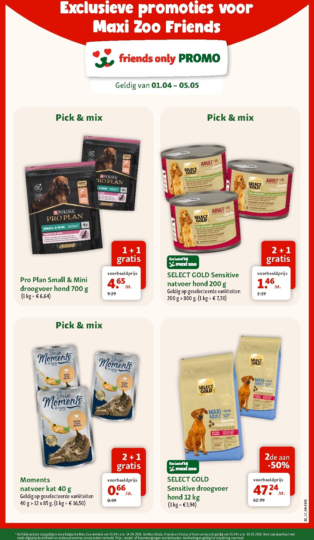 maxizoo - De Maxizoo folder geldig vanaf 01/04/2026 t/m 05/05/2026 - page: 11