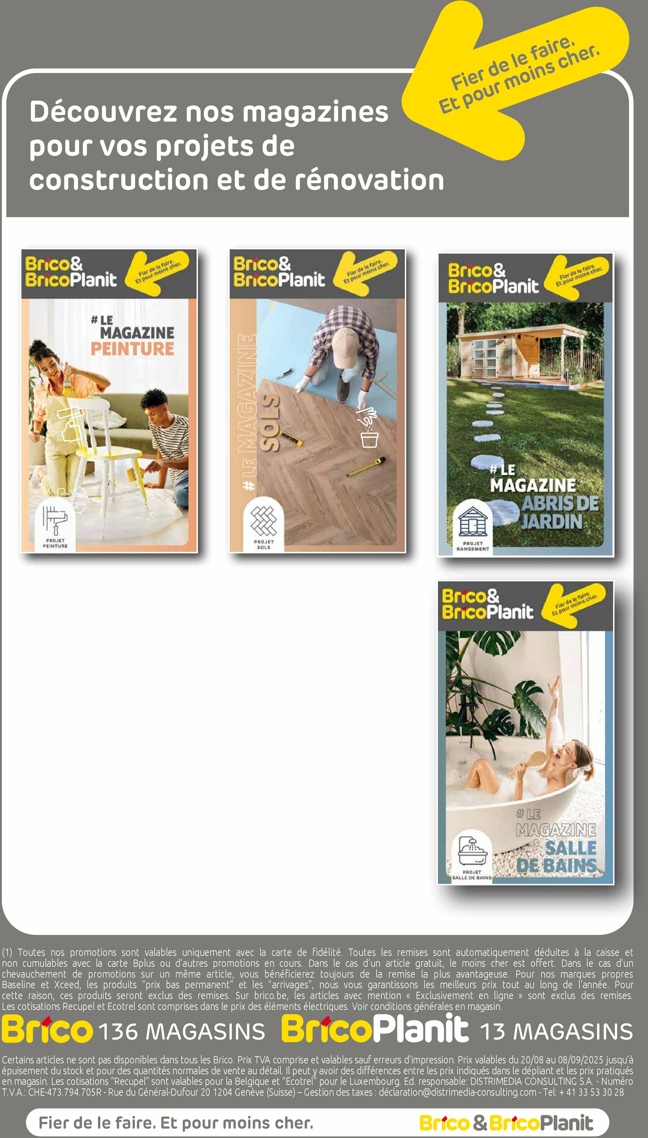 brico - Brico folder geldig vanaf 20/08 - 08/09 - page: 59