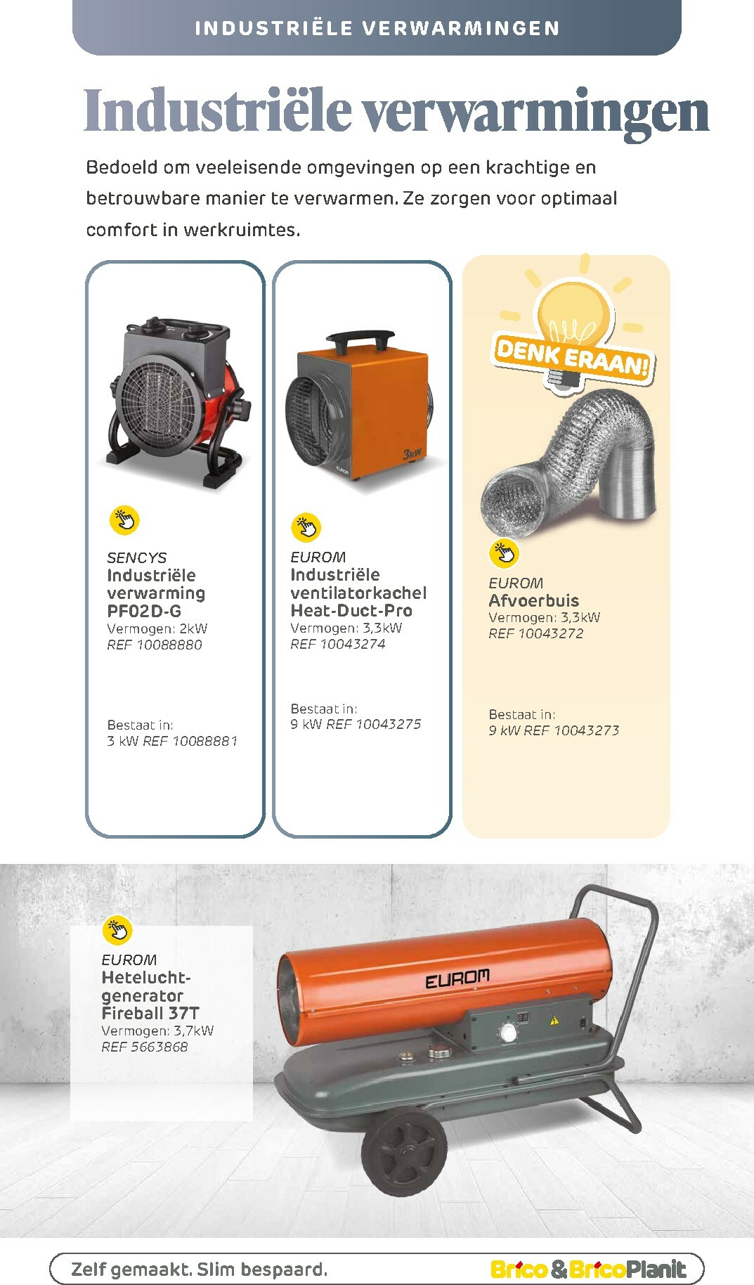 brico - Brico - Verwarming catalogus folder geldig vanaf 01/10 - 31/12 - page: 65