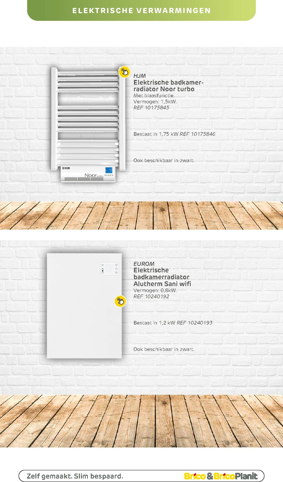 brico - Brico - Verwarming catalogus folder geldig vanaf 01/10 - 31/12 - page: 57