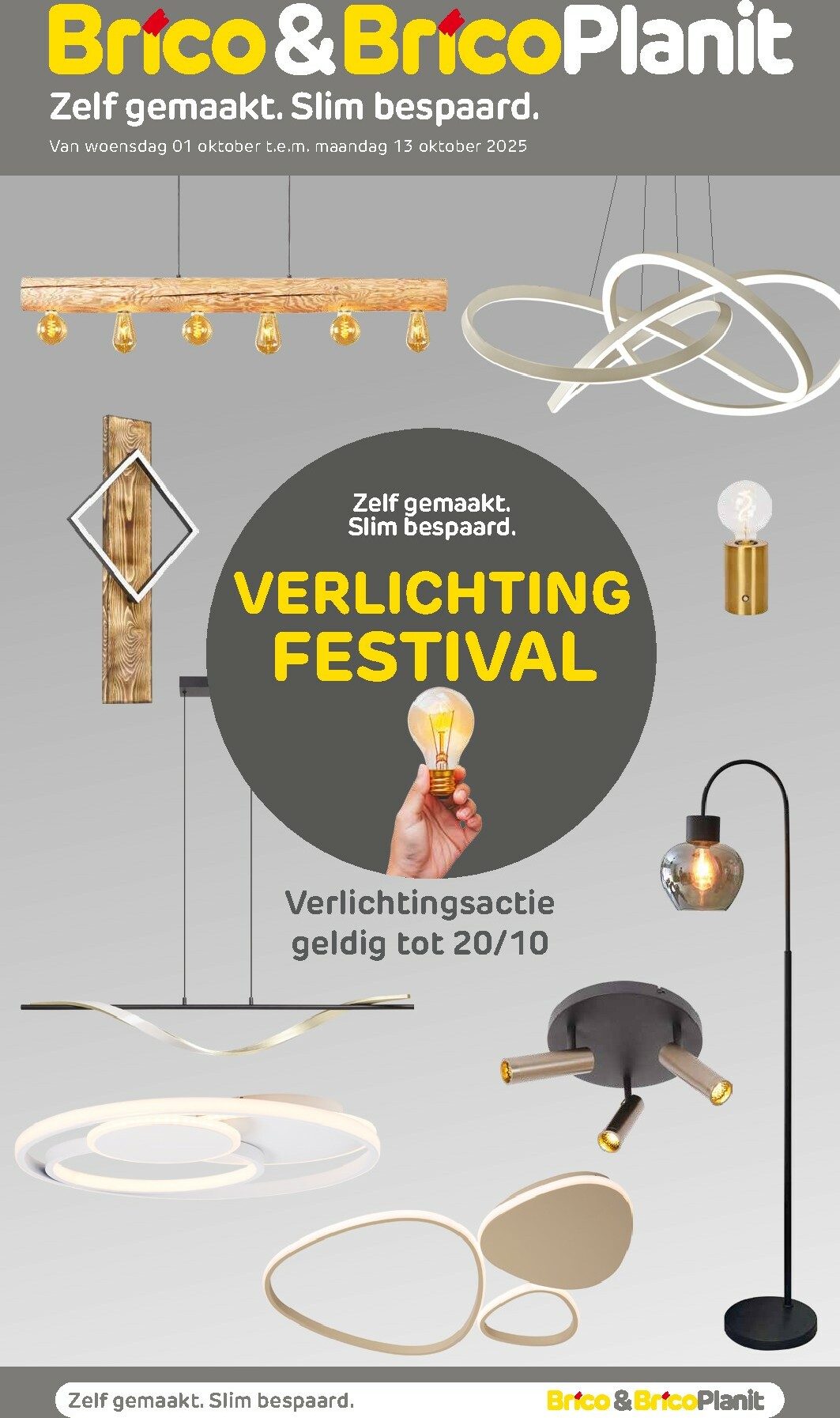 brico - Brico - Verlichting folder geldig vanaf 01/10 - 13/10