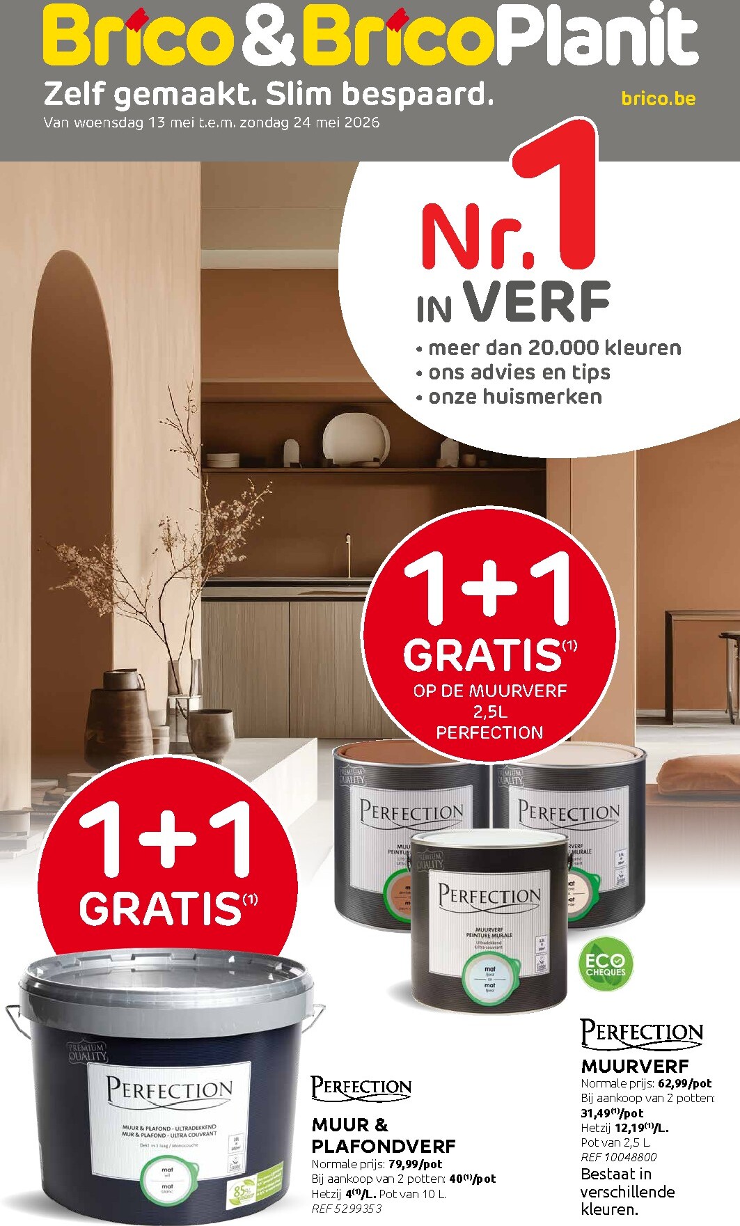 brico - Toekomstige Brico - Planit folder geldig van woensdag 13/05/2026 tot zondag 24/05/2026