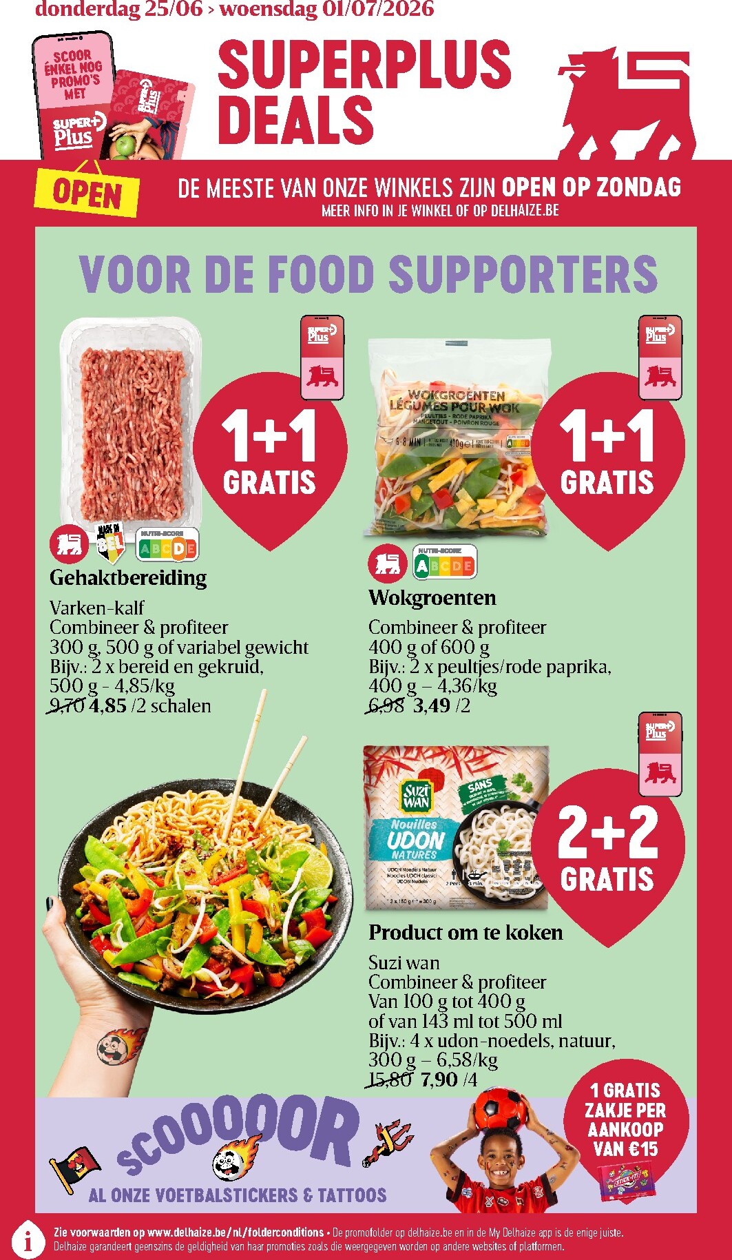 delhaize - Toekomstige Delhaize folder geldig van donderdag 25/06/2026 tot woensdag 01/07/2026