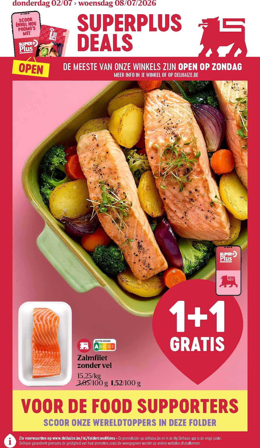 delhaize - Toekomstige Delhaize folder geldig van donderdag 02/07/2026 tot woensdag 08/07/2026