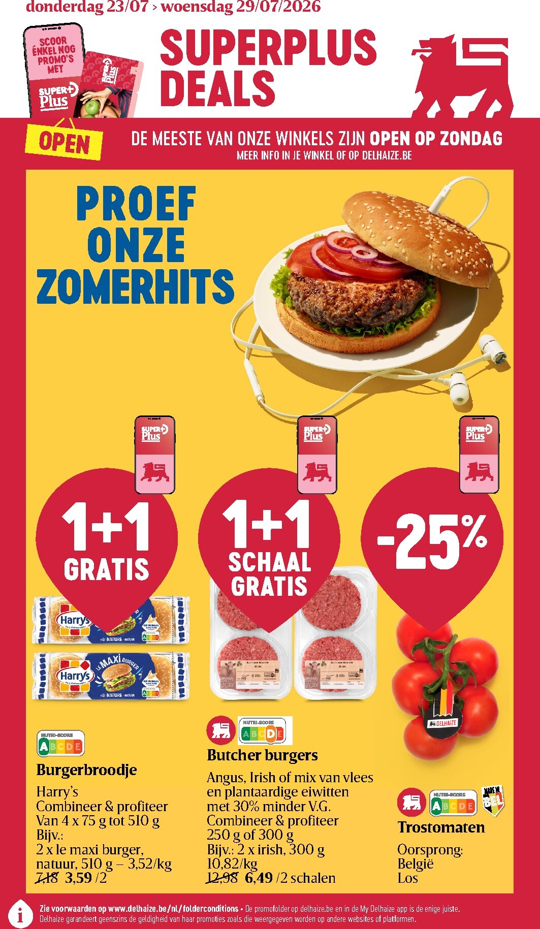delhaize - Toekomstige Delhaize - Folder van volgende week folder geldig van donderdag 23/07/2026 tot woensdag 29/07/2026