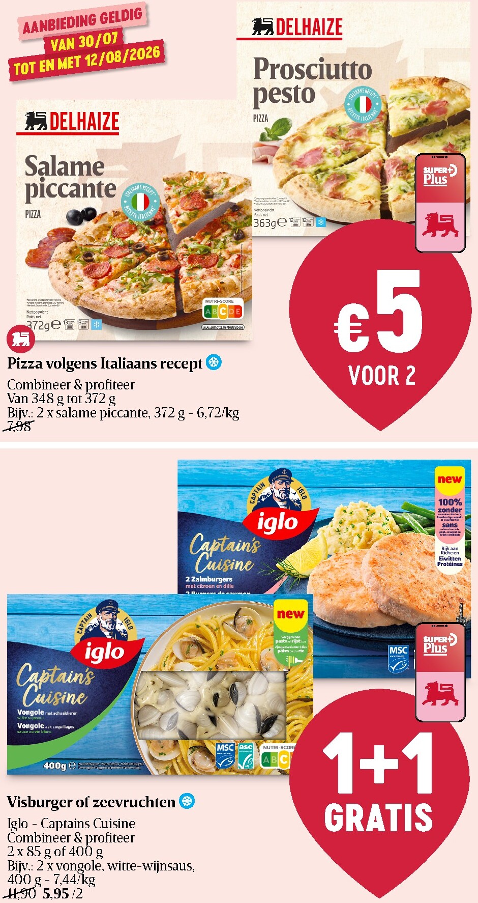 delhaize - Toekomstige Delhaize folder geldig van donderdag 30/07/2026 tot woensdag 05/08/2026 - page: 19