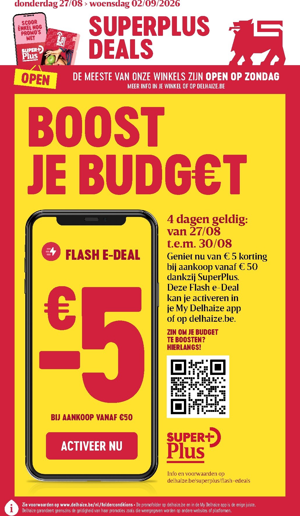 delhaize - Toekomstige Delhaize folder geldig van donderdag 27/08/2026 tot woensdag 02/09/2026