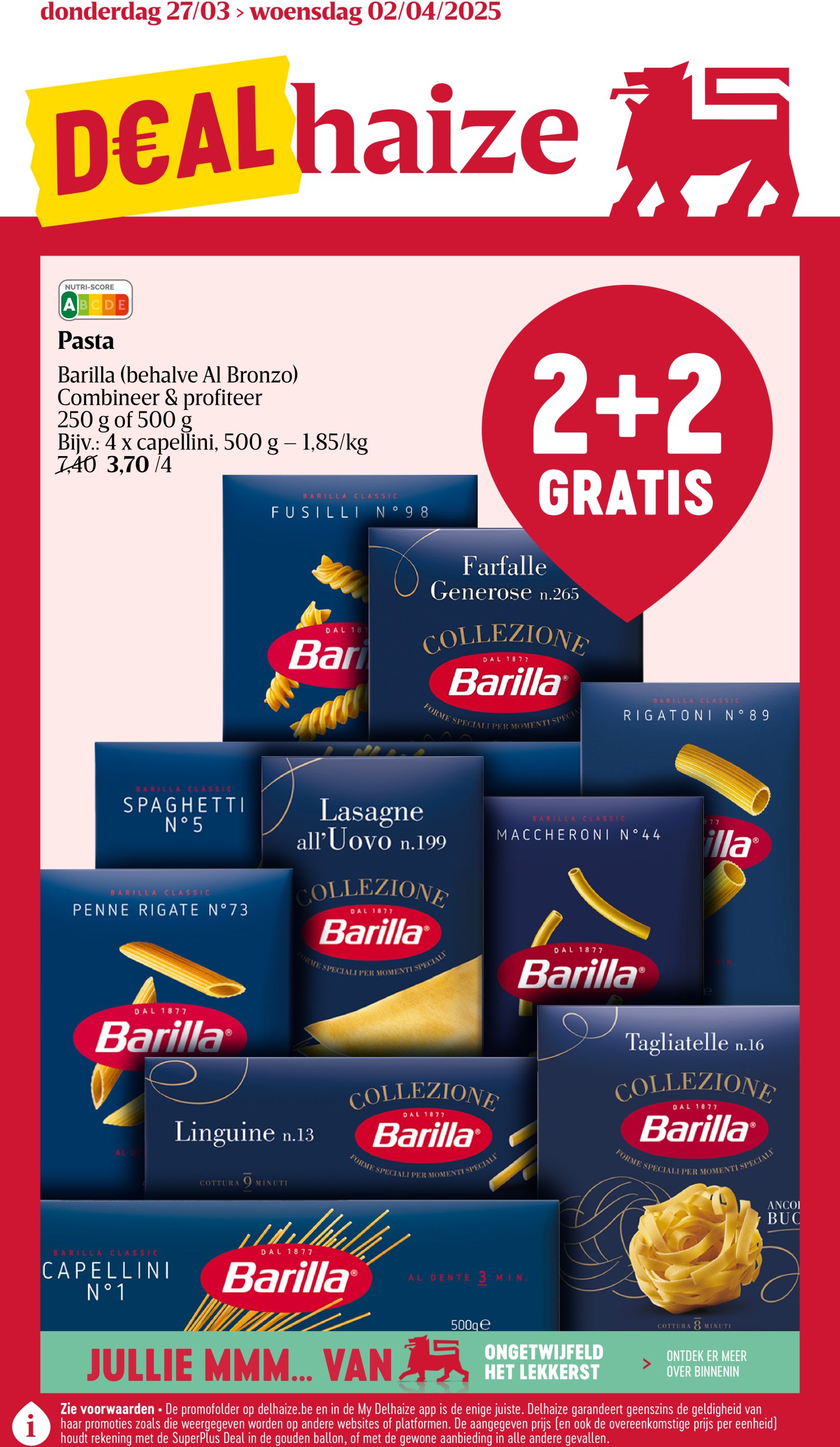 delhaize - Delhaize folder geldig vanaf 27/03 - 02/04