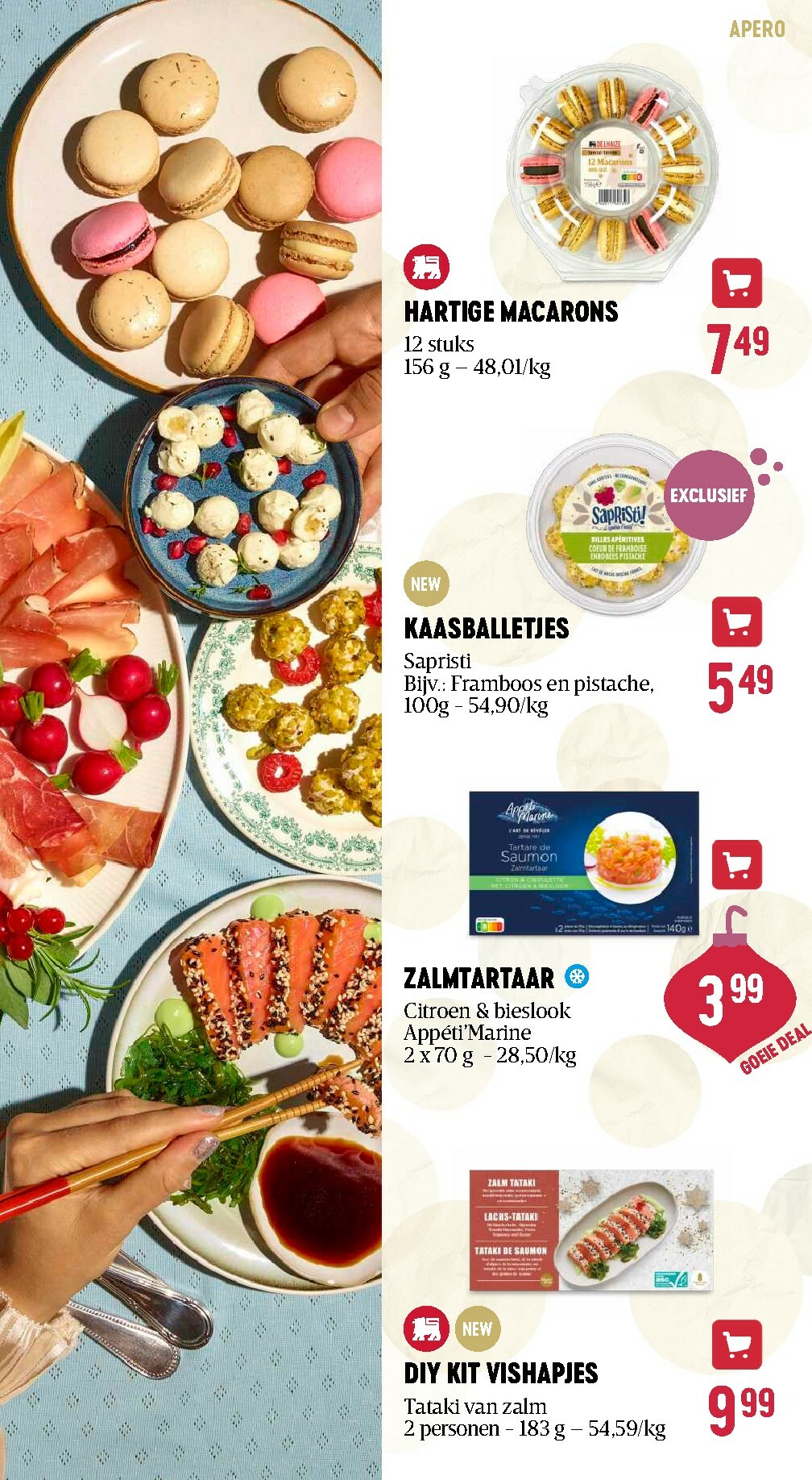 delhaize - De Delhaize - Feestgids Food folder geldig vanaf 13/11 t/m 31/12 - page: 7