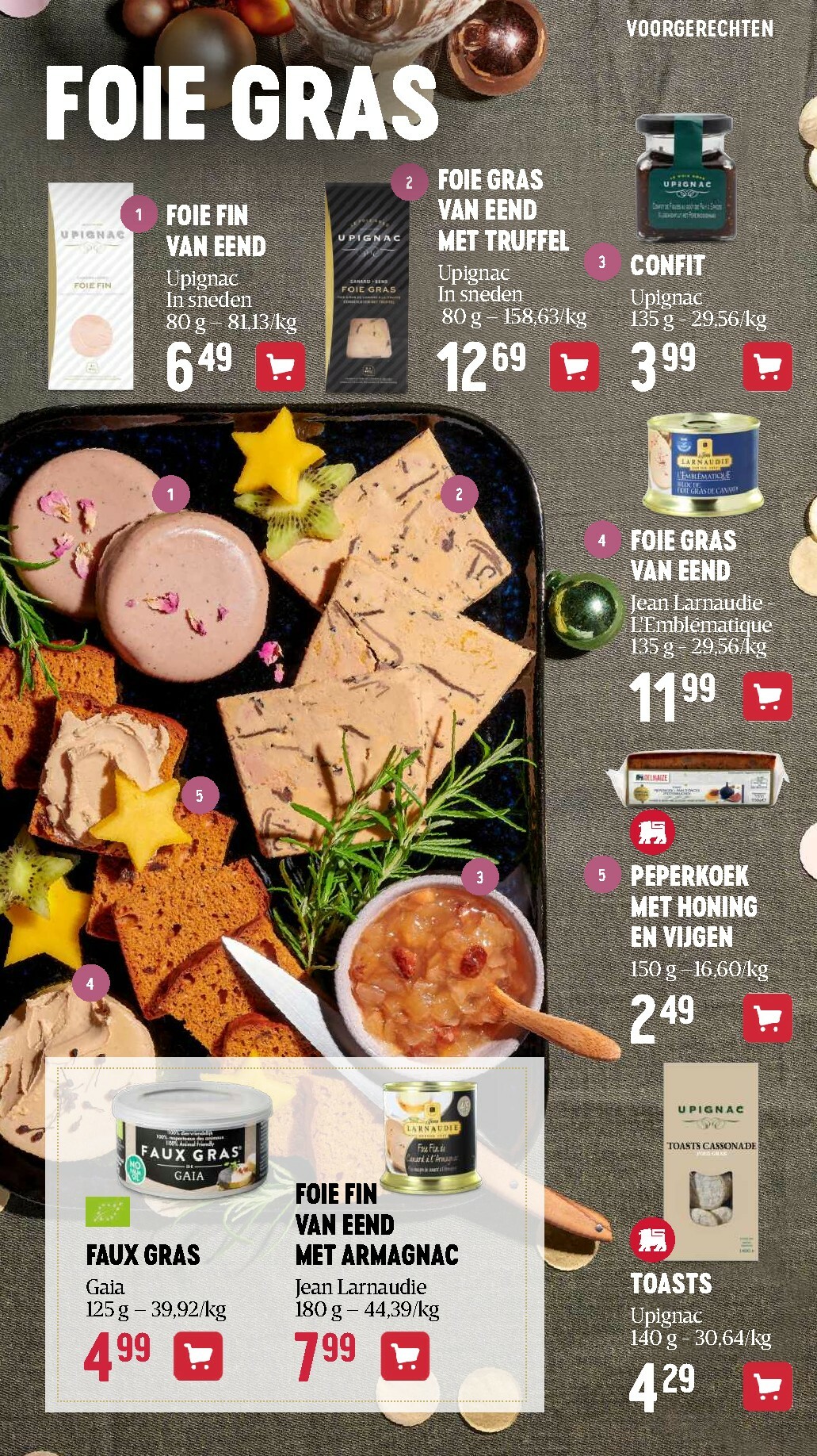 delhaize - De Delhaize - Feestgids Food folder geldig vanaf 13/11 t/m 31/12 - page: 13
