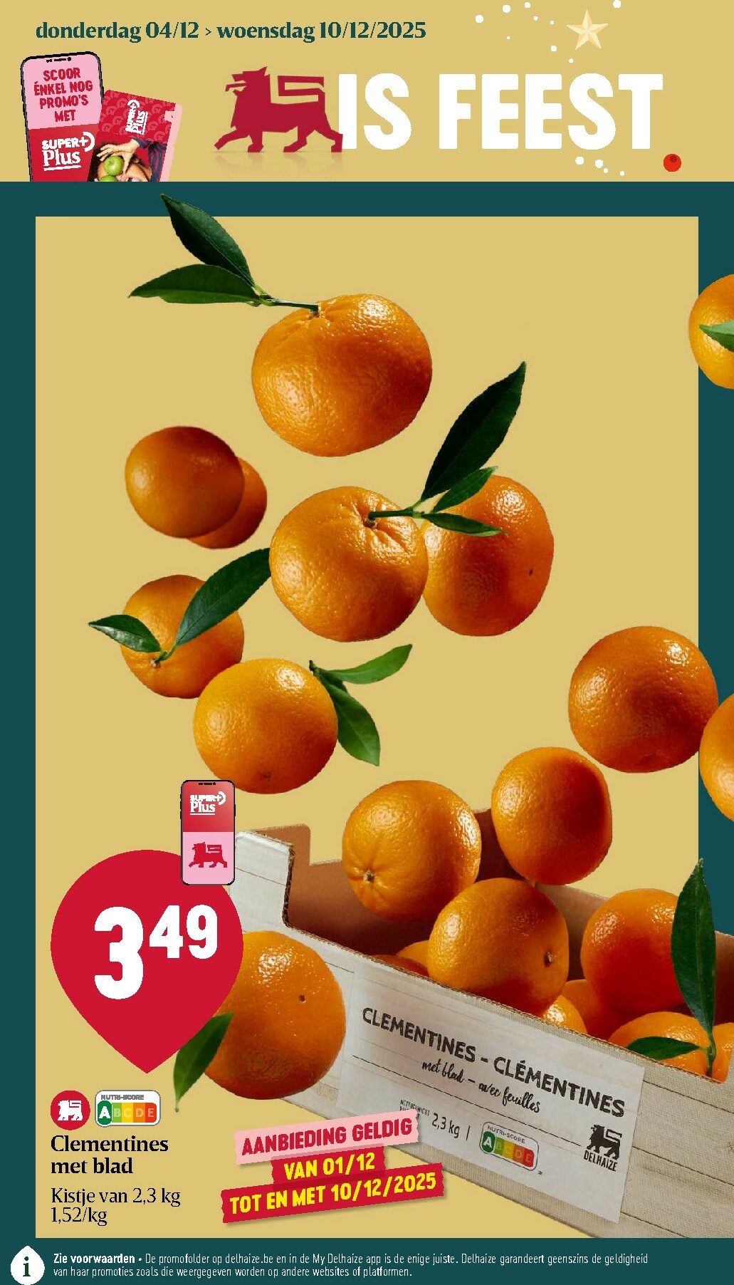 delhaize - De Delhaize folder geldig vanaf 04/12 t/m 10/12